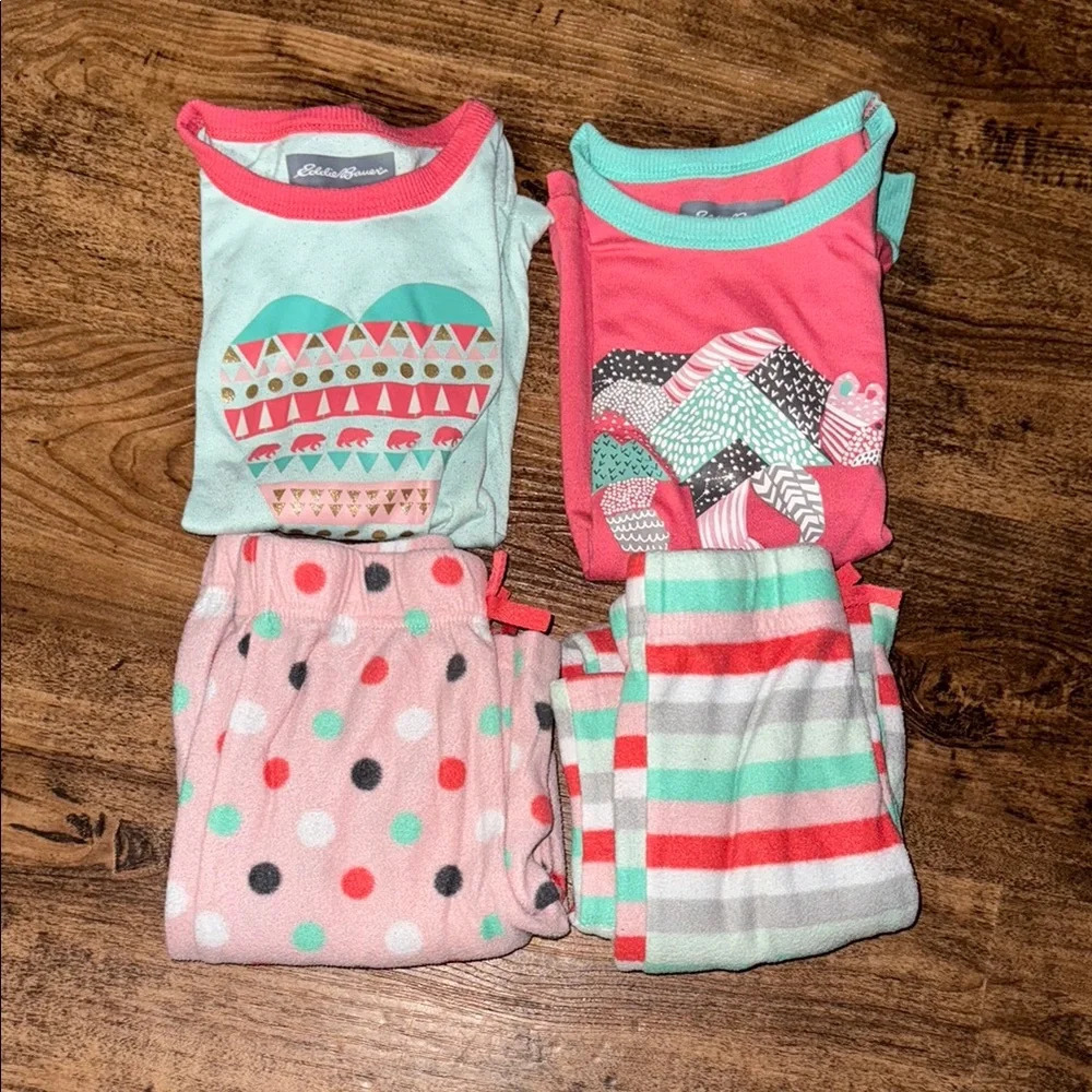 Eddie Bauer Kids Pajamas - Pink and Mint